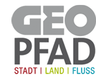 Geo-Pfad Stadt – Land – Fluss Logo